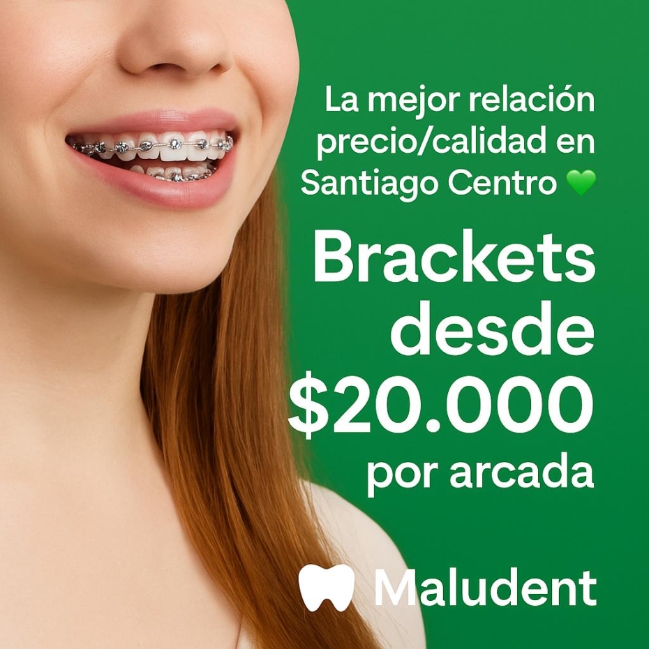 ¡Sonríe con confianza! 😄 Brackets desde solo $20.000 por arcada 😍. La mejor relaci...